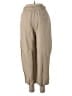 Darling Solid Tan Linen Pants Size S - photo 2