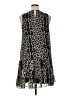 JBS 100% Polyester Animal Print Gray Cocktail Dress Size 16 Petite - photo 2
