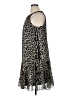 JBS 100% Polyester Animal Print Gray Cocktail Dress Size 16 Petite - photo 5