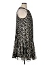 JBS 100% Polyester Animal Print Gray Cocktail Dress Size 16 Petite - photo 4