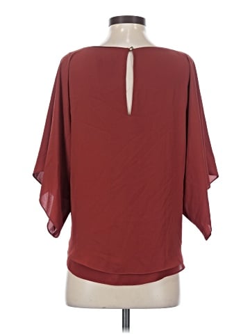 White House Black Market 3/4 Sleeve Blouse (view 2)