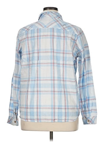 Natural Reflections Long Sleeve Button-Down Shirt (view 2)