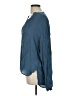 Brochu Walker Blue Long Sleeve Blouse Size L - photo 5