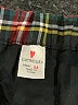 Crewcuts 100% Polyester Plaid Black Skirt Size 14 - photo 3
