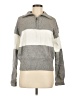 Elan Color Block Gray Pullover Sweater Size M - photo 1