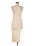 MATTE Collection Ivory Cocktail Dress Size M - photo 1