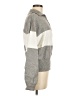 Elan Color Block Gray Pullover Sweater Size M - photo 4