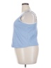 Lovesick Blue Sleeveless Top Size 3X Plus (3) - photo 5