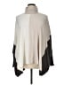 Alfani Color Block Gray Poncho Size XL - photo 1