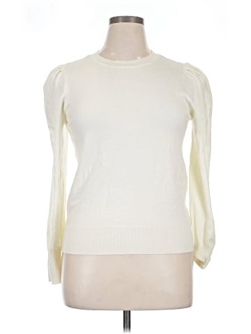 Marled Pullover Sweater (view 1)