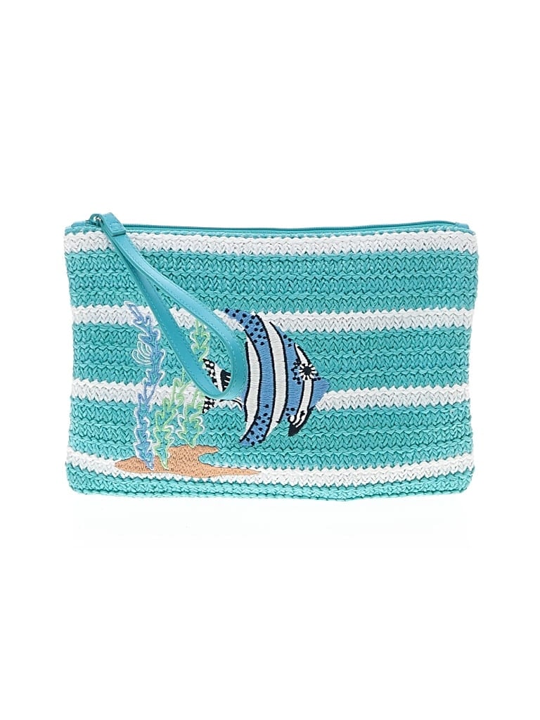 Pre-owned Vera Bradley Wristlet In Teal