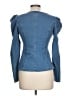 Shein Blue Long Sleeve Blouse Size L - photo 2