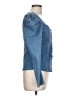 Shein Blue Long Sleeve Blouse Size L - photo 4