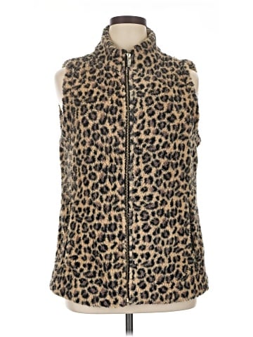 Calvin Klein Faux Fur Vest (view 1)
