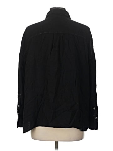 Magaschoni Long Sleeve Button-Down Shirt (view 2)