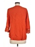 Venus 100% Viscose Orange 3/4 Sleeve Blouse Size M - photo 2