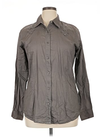 Rock 47 Long Sleeve Button-Down Shirt (view 1)