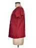 Van Heusen Floral Burgundy Short Sleeve Top Size M - photo 5