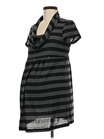 Ma Cherie Maternity Short Sleeve Turtleneck (view 1)