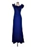 Xscape Blue Cocktail Dress Size 10 - photo 1