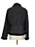 Utex 100% Polyester Black Faux Fur Jacket Size L - photo 2