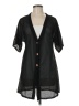 Jordan Taylor 100% Polyester Black Kimono Size M - photo 1