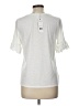 NY Collection Ivory Short Sleeve Top Size L (petite) - photo 2