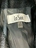 Le Suit 100% Polyester Black Blazer Size 14 - photo 6