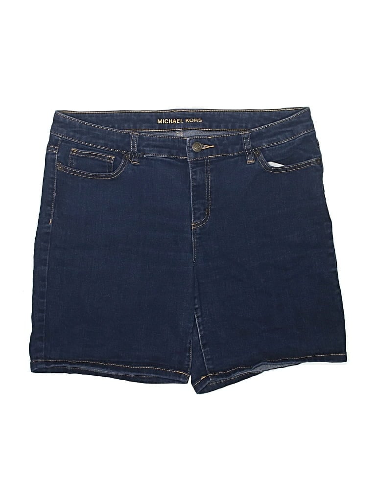 Pre-owned Michael Michael Kors Denim Shorts In Blue