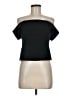 Deletta Black Short Sleeve Top Size M - photo 1