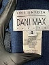 Lois Snyder Dani Max 100% Polyester Blue Coat Size 4 - photo 6