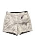 Lane Bryant Paisley Silver Shorts Size 14 - photo 1