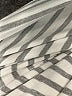Green Envelope Stripes Silver Short Sleeve T-Shirt Size S - photo 8
