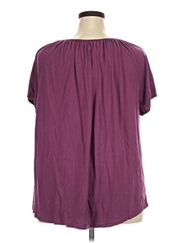 Chaps Short Sleeve Blouse (view 2)