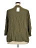 Como Blu Green 3/4 Sleeve Blouse Size 3X - photo 2