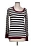 Olive and Oak Stripes Burgundy Pullover Sweater Size L - photo 1