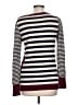 Olive and Oak Stripes Burgundy Pullover Sweater Size L - photo 2