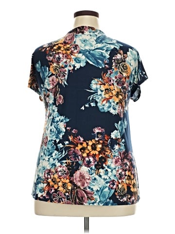 Lavish Short Sleeve Blouse (view 2)