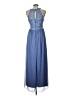 BCX 100% Polyester Blue Cocktail Dress Size 13 - photo 2