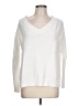 Caslon White Pullover Sweater Size L - photo 1
