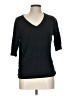 Ella Moss Black 3/4 Sleeve Top Size L - photo 1
