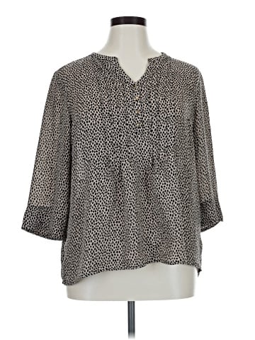 Dana Buchman 3/4 Sleeve Blouse (view 1)