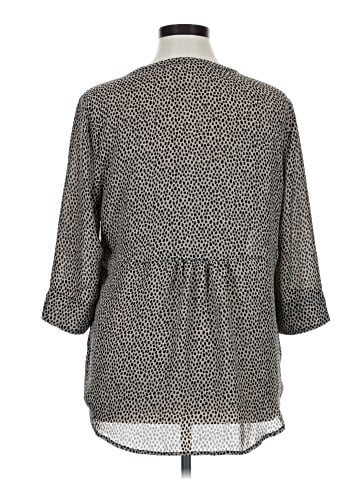 Dana Buchman 3/4 Sleeve Blouse (view 2)