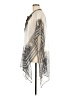 Peter Nygard 100% Polyester Silver Black Kimono Size M - photo 5
