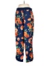 Du Jour Floral Blue Casual Pants Size M - photo 2