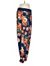 Du Jour Floral Blue Casual Pants Size M - photo 4