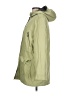 Liz Claiborne Solid Green Raincoat Size L - photo 5