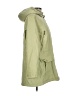 Liz Claiborne Solid Green Raincoat Size L - photo 4