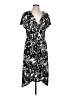 Dotti Print Black Casual Dress Size L - photo 1