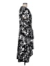 Dotti Print Black Casual Dress Size L - photo 4